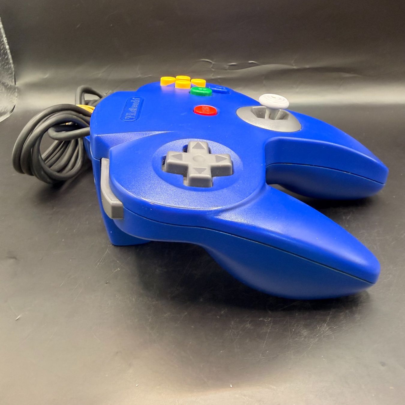 Nintendo Controller: Original Nintendo 64 N64 Controller Blau mit Controller Pak – Usato da Düdingen venduto da Nerdworld 2