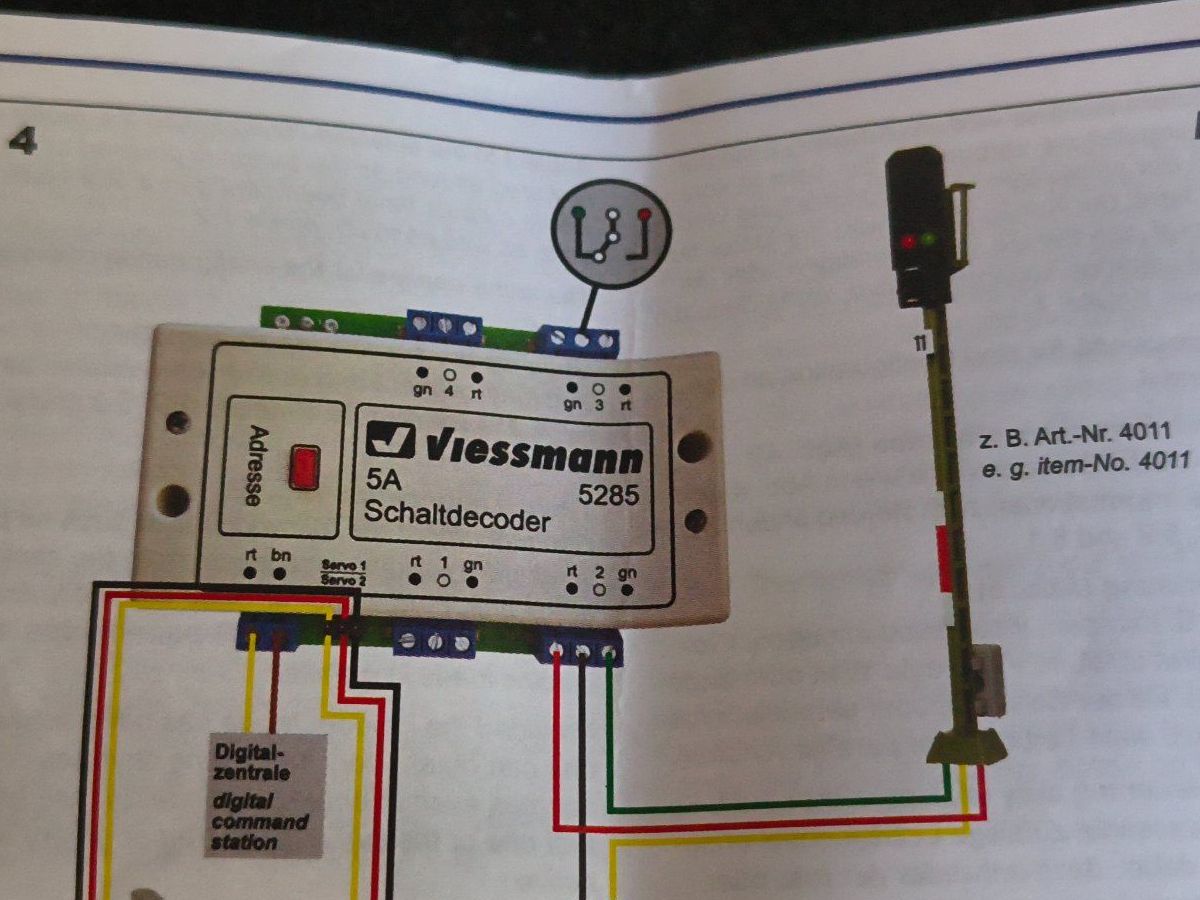 Viessmann Modellini di ferrovie: Viessmann 5285 5A Schaltdecoder für Modellbahnen - Top Zu... – Nuovo (secondo la descrizione) da Hünenberg See venduto da xavers01 2