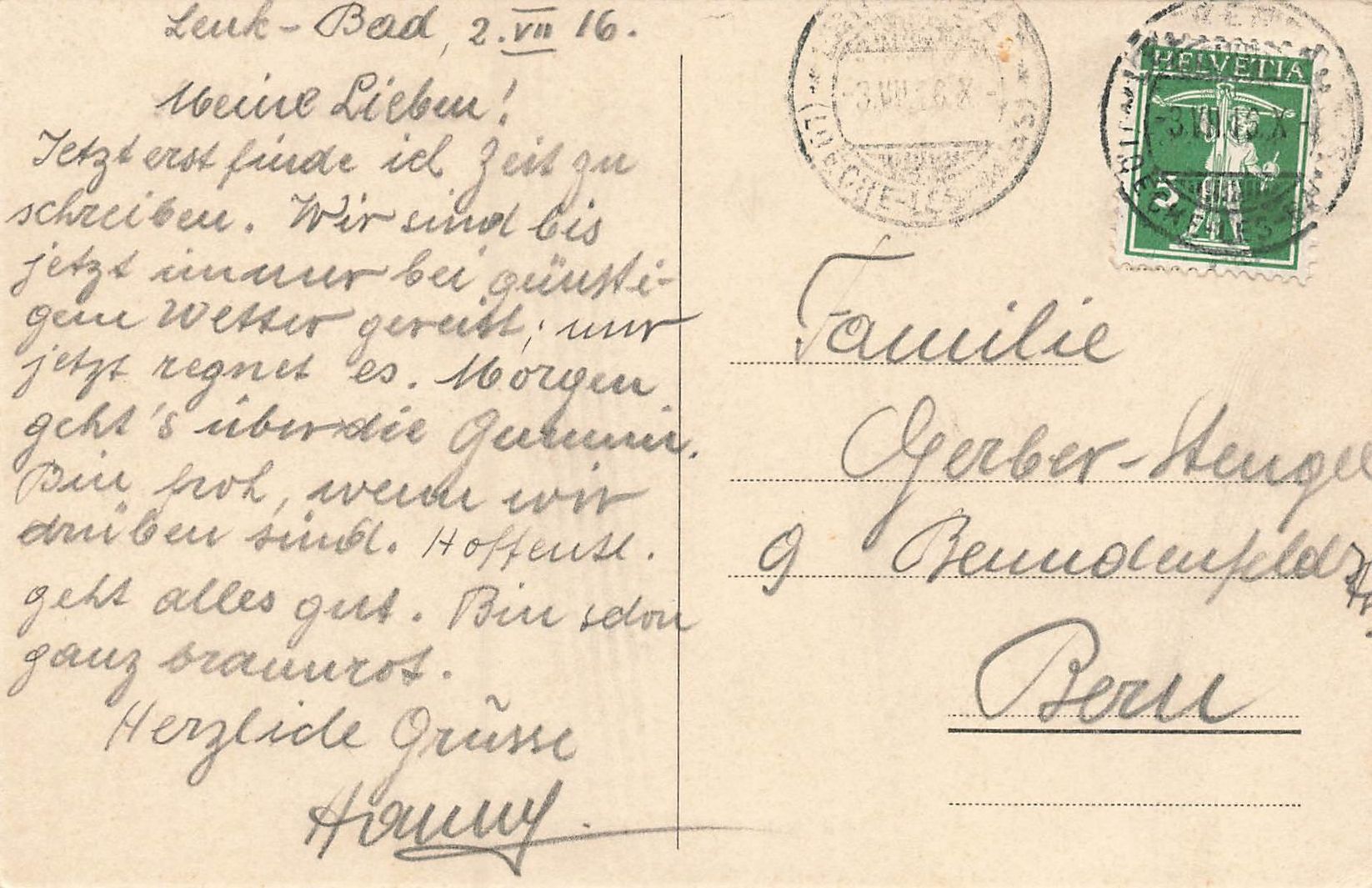 Cartes postales: Häuser und Stadel in Visperterminen – D'occasion à Schwyz par Seffi56 1