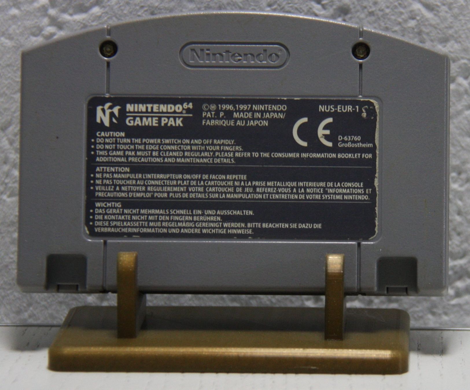 Nintendo Spiele: N64 International Superstar Soccer 64 – Gebraucht aus Fisibach von he-man210 1