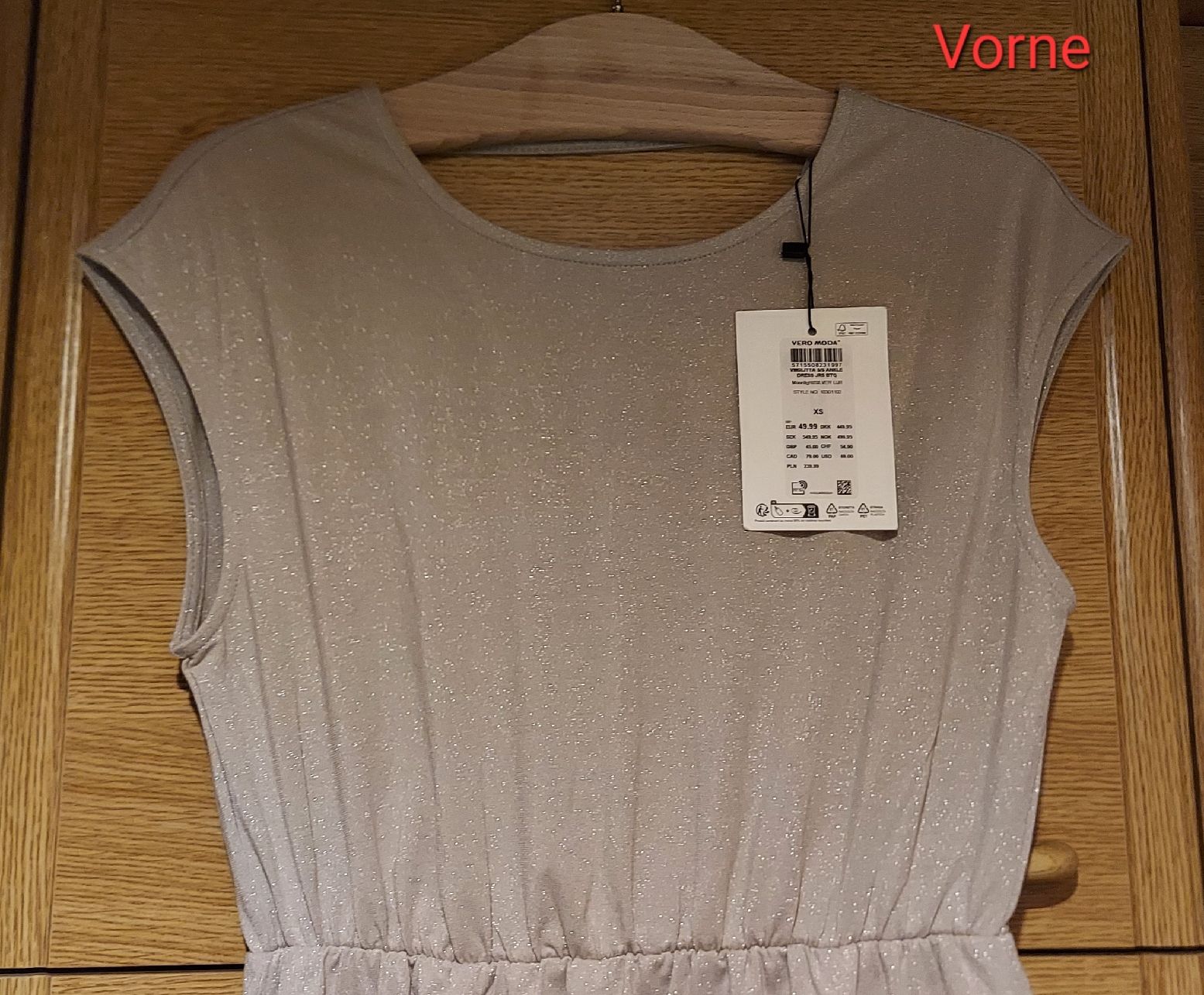 Vestiti: NEU - Kleid Beige Glitzer – Nuovo e nell'imballaggio originale da Lyss venduto da jan_xjz9 1