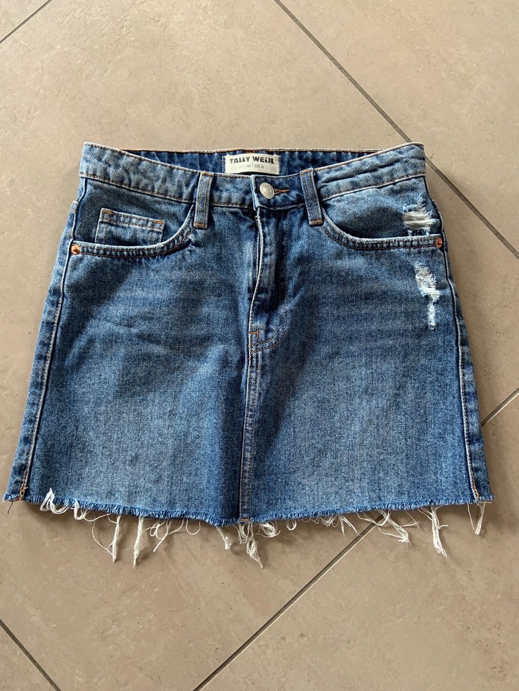 Tally Weijl Röcke: Boho Jeansminirock – Neu (gemäss Beschreibung) aus Sigriswil von ck56