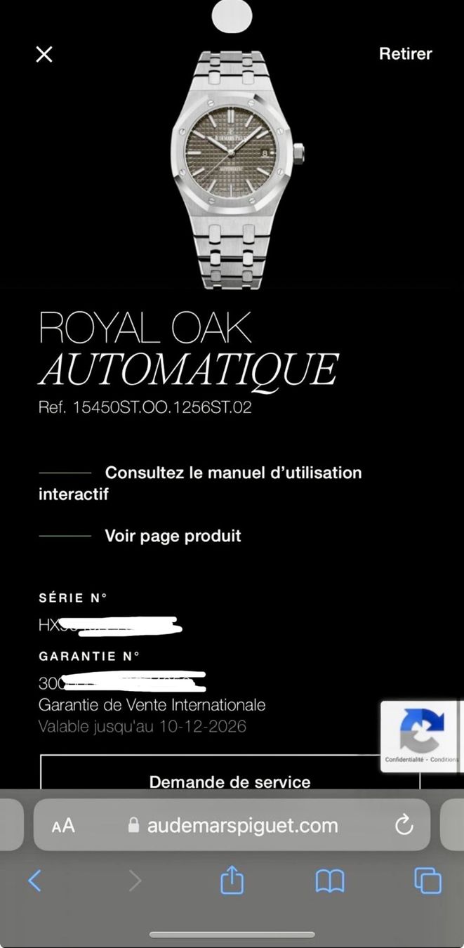 Audemars Piguet Orologi: Audemars Piguet Royal Oak - Ref. 15450st – Usato da Genève venduto da SovereignWatch 8