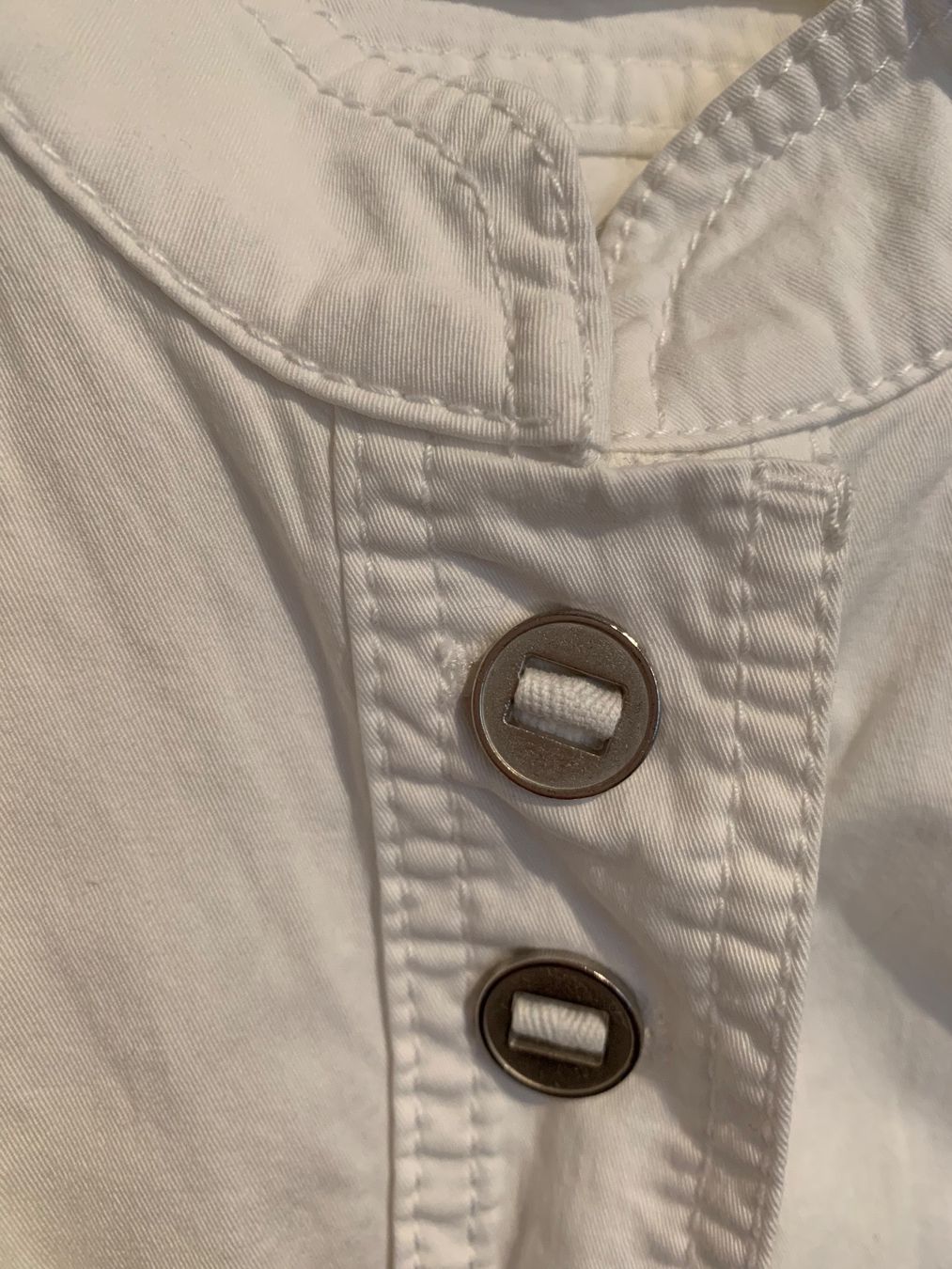 Marc Cain Giacche: Marc Cain Jacke weiss Gr. M – Usato da Fislisbach venduto da KolibriSecondhand 2