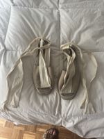 Espadrilles à lacets taille 40 beige - parfaites pour l'été!