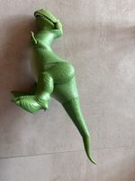 Spielzeug Dinosaurier T-Rex grün Kunststoff gebraucht