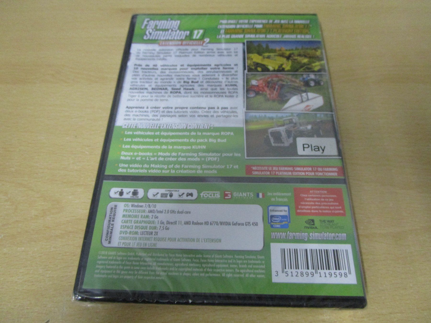 Spiele: Landwirtschafts Simulator 2017 Add-On Extension 2 PC NEU – Neu und originalverpackt aus Goldau von agestuffer 1
