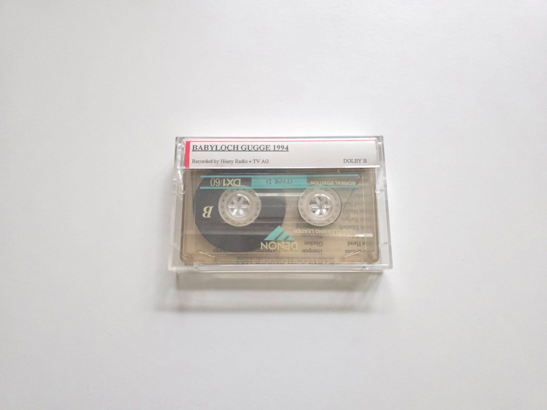 Musicassette: MC Babyloch Gugge Rorbas-Freienstein-Teufen 1994 – Usato da Dättlikon venduto da Wundertuete_ 1