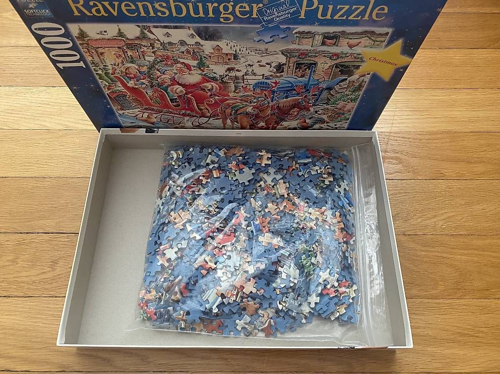 Ravensburger Puzzles: Ravensburger Puzzle 1000 Teile Weihnachten – Gebraucht aus Muttenz von Bugijeta 1