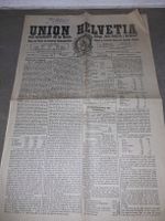 Union Hotelzeitung Luzern 1917 - Hotel Schweizerhof