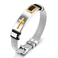 Armband Gold Kreuz