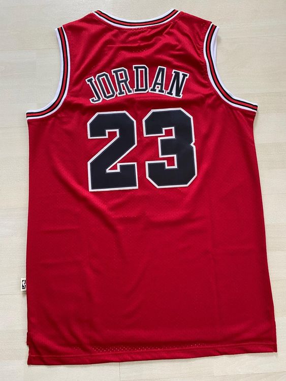 Jordan 1997 Maillot Jordan Bulls Rouge Préscolaire Mitchell Ness