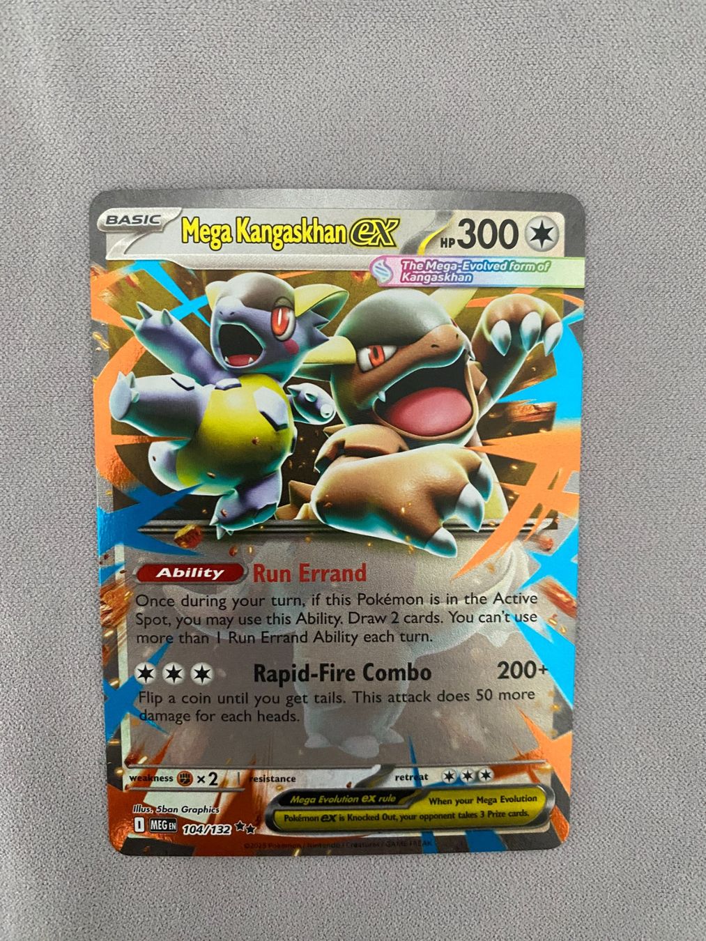 KANGASKHAN 26/130 Ensemble De Base 2 Carte POKEMON