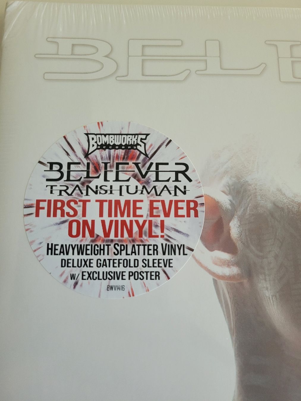 Dischi in vinile: Believer - Transhuman 2xLP Gatefold Splatter Vinyl – Nuovo e nell'imballaggio originale da Münsingen venduto da Drachenwurst 1