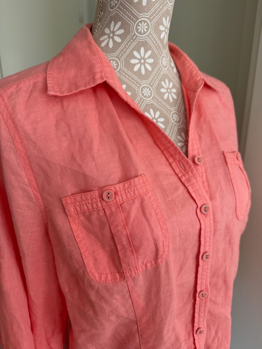 Camicette: Biaggini - Blouse - L - Lin/coton – Usato da Sion venduto da accroshoes 3