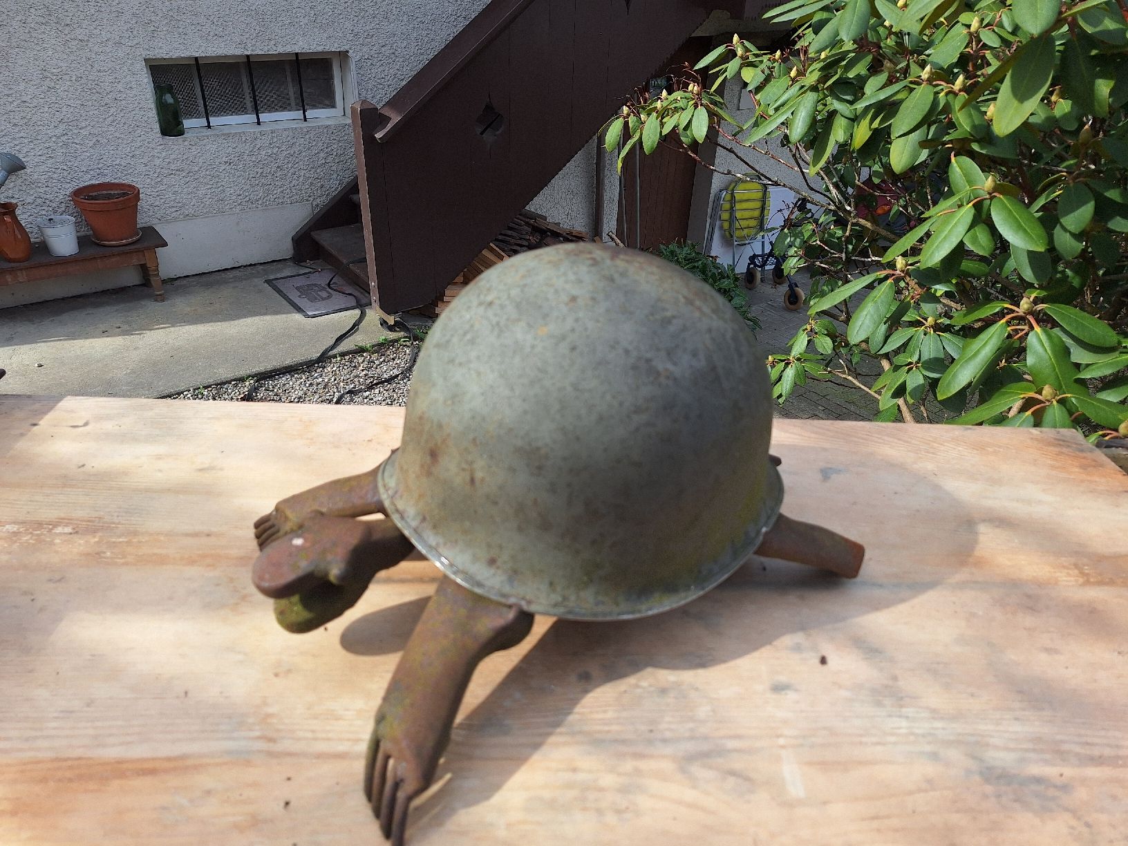 Skulpturen & Statuen: Skulptur Schildkröte Eisen – Gebraucht aus Malters von chaufhuesli