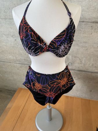 Bikini Fantasie taille 75F bas M fleuri