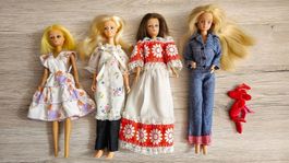 Puppen - Barbie-Stil - Vintage-Puppen aus den 70er Jahren