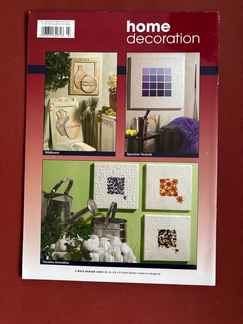 Libri: Rico Design / home decoration / Nr. 3 – Usato da Schaffhausen venduto da buecherlaus-hobby 1