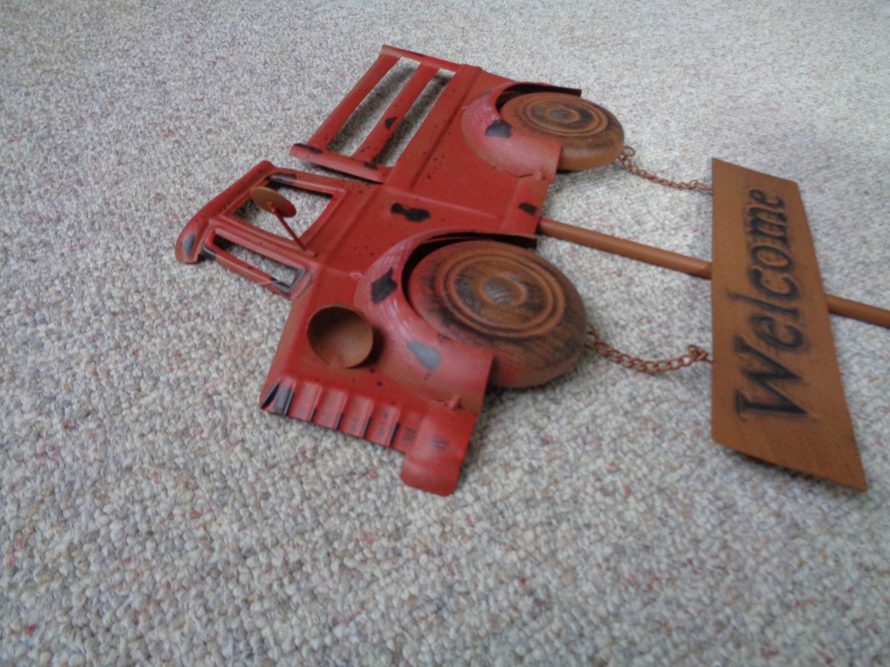 Insegne: Welcome Schild Oldtimer Pick up (60 cm) – Nuovo e nell'imballaggio originale da Langenbruck venduto da Gumsi 2