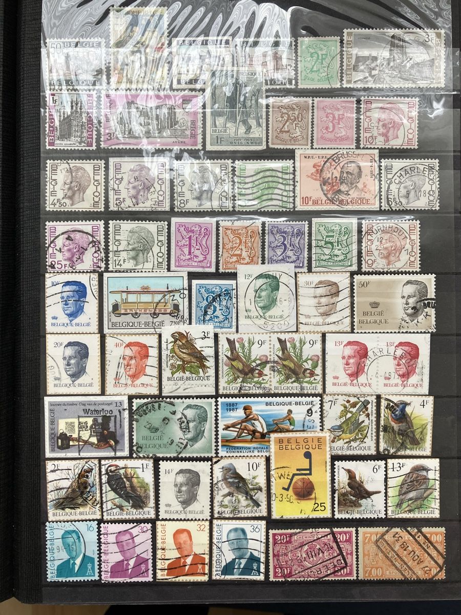 Alle Briefmarken: Belgien GB 6 Seiten – Gebraucht aus Cham von Diablo1232 3