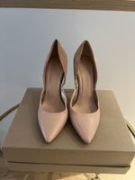 Pumps rosa Leder/Rauleder  Grösse 38