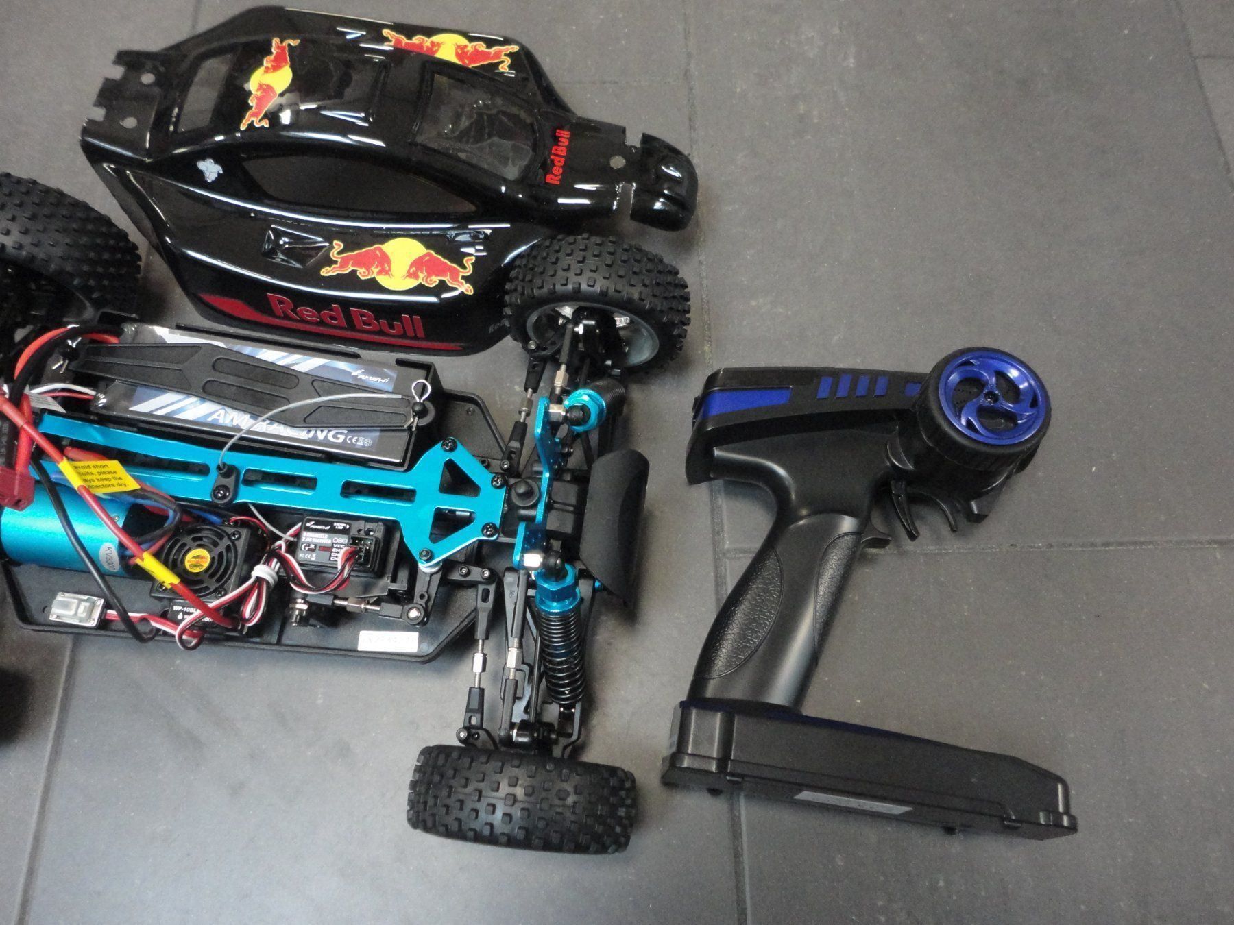 Modellismo RC: Brushless Buggy 4WD komplett-Set – Nuovo e nell'imballaggio originale da Horgen venduto da RcModell 6