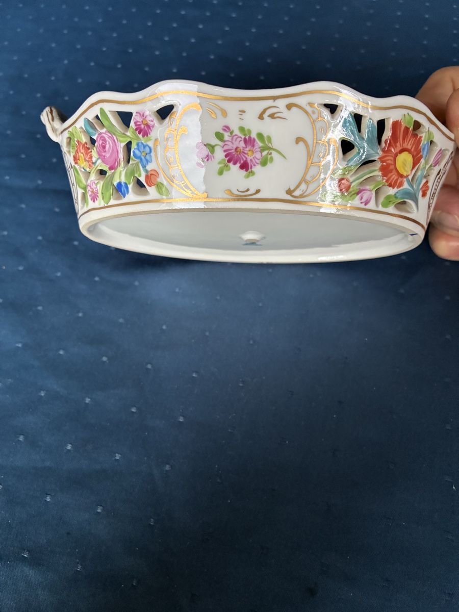 Ciotole: Dresden - Korbschale mit Blumenmotiven – Usato da Dornach venduto da Rosengarten 2