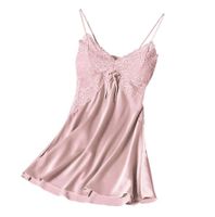 NEUES uni rosa Negligée mit Brust Cups Gr. S - 220430