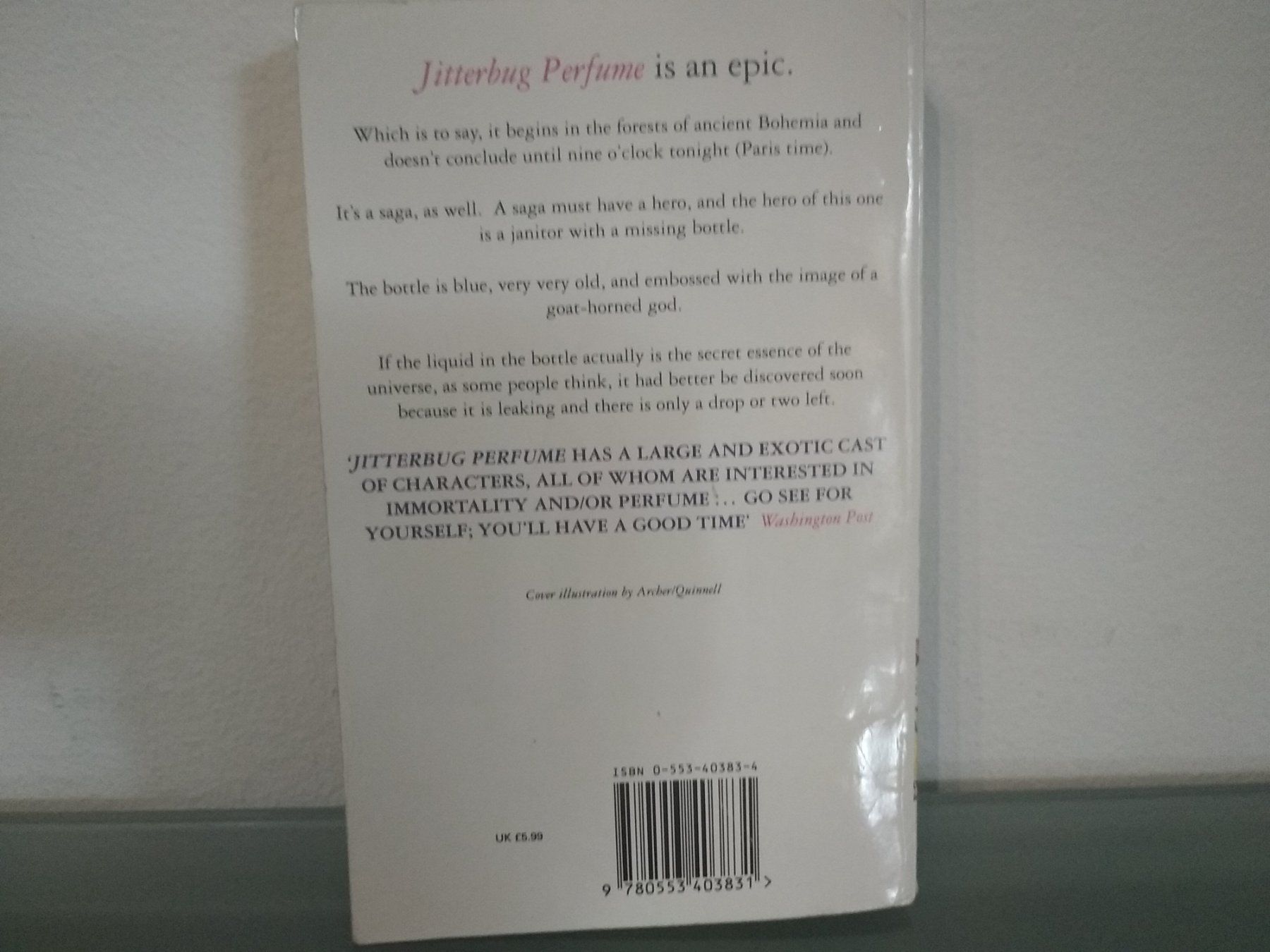 Bücher: Jitterbug Perfume Tom Robbins – Neu (gemäss Beschreibung) aus Bäch SZ von Swissy46 1