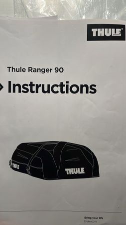     Thule Ranger 90 Dachbox faltbar – Top Zustand 