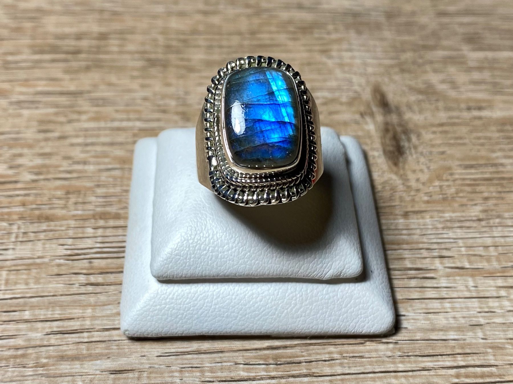 Anelli: Orientalischer Silber 925 Ring mit natürlichem Labradorit – Nuovo e nell'imballaggio originale da Laax venduto da Kiki_Kingdom3 7
