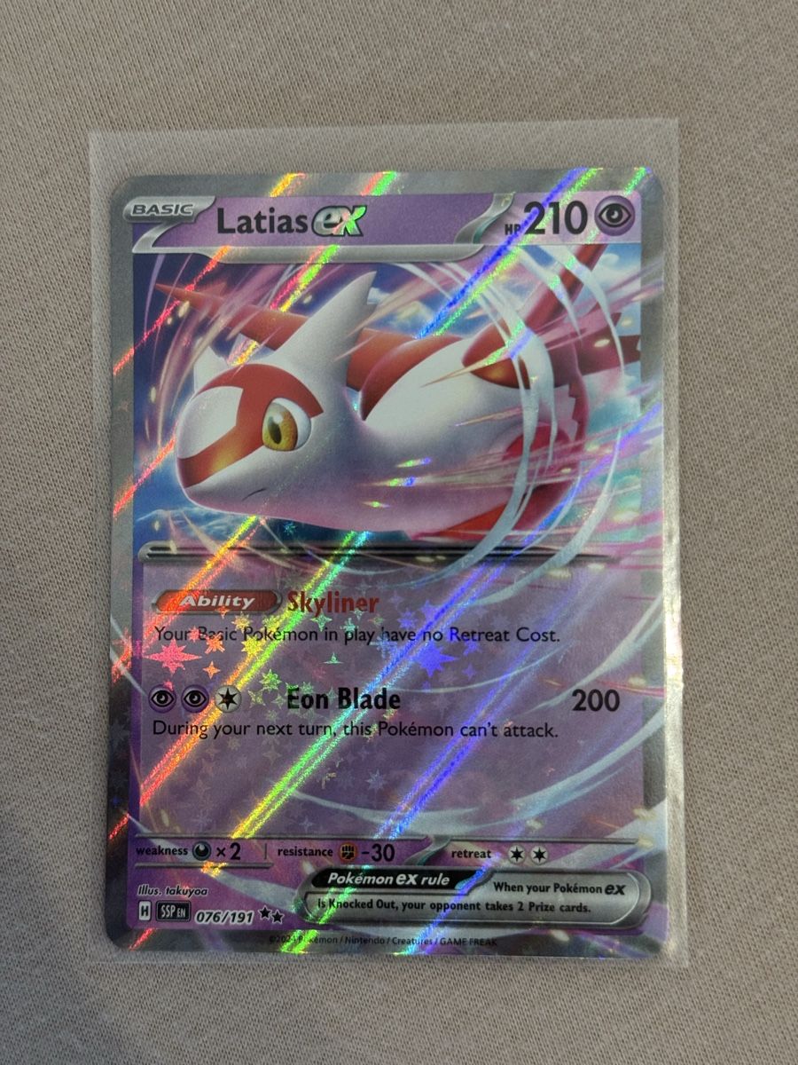 076 191 pokemon card - Latias ex 076/191 ex has been Knocked Out Featured Pokemon TCG Slabs, Sealed