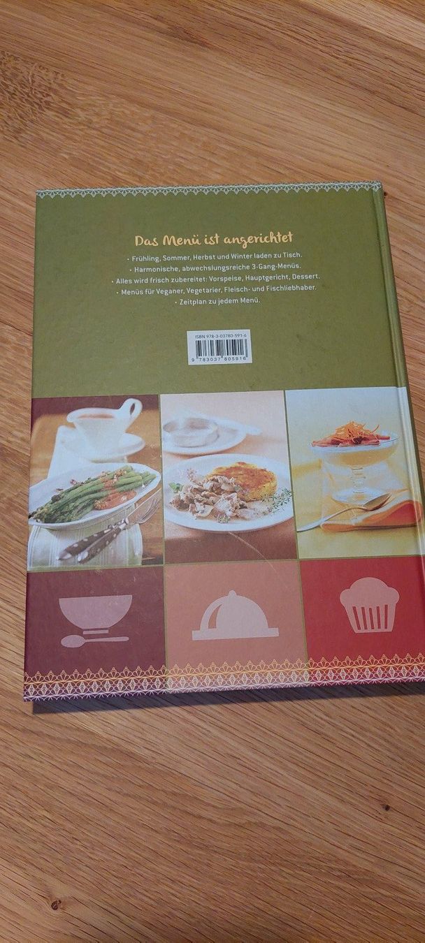 Libri: Kochbuch Menüs – Usato da Schaffhausen venduto da Robuco_93 2
