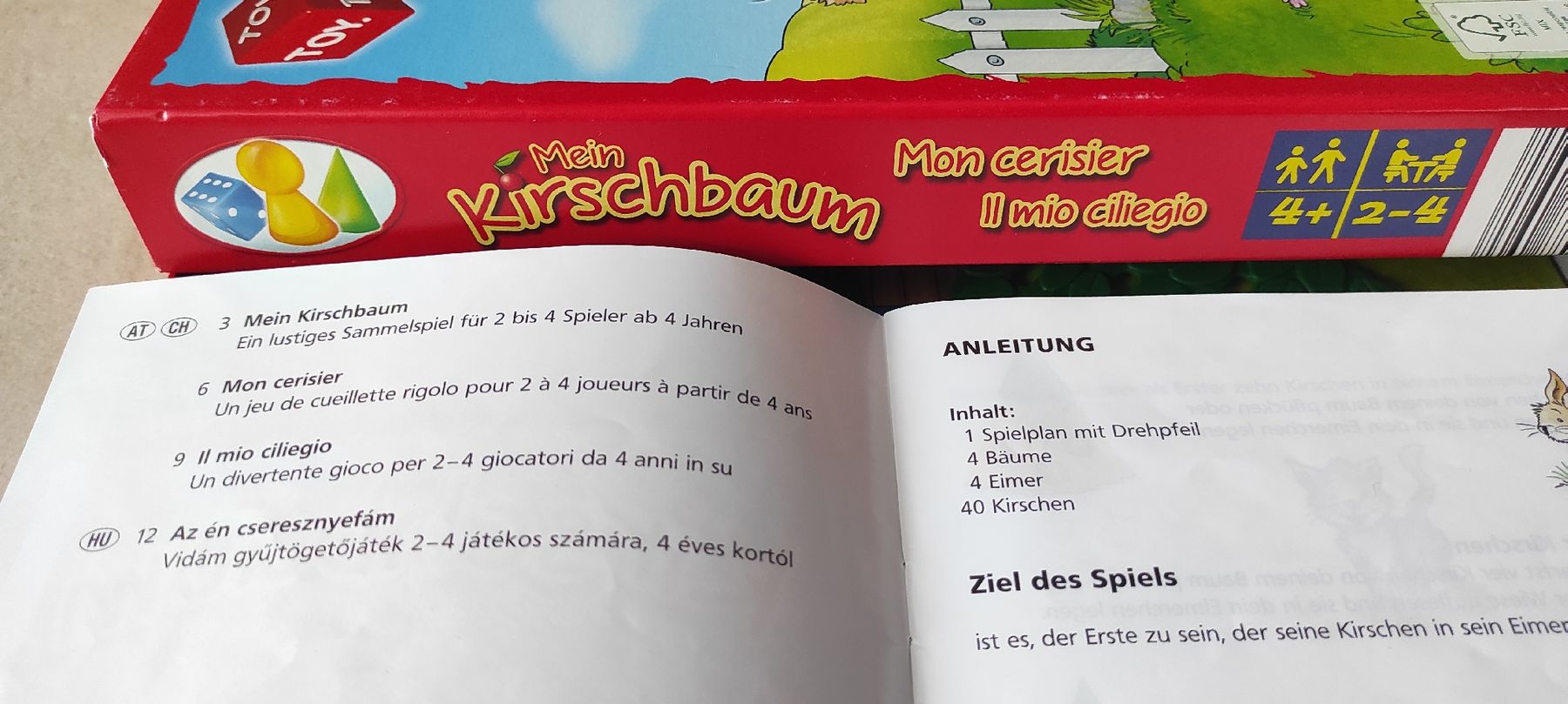 Giochi: Kinderspiel "Mein Kirschbaum" 🍒 – Usato da Zollbrück venduto da Turner5 2