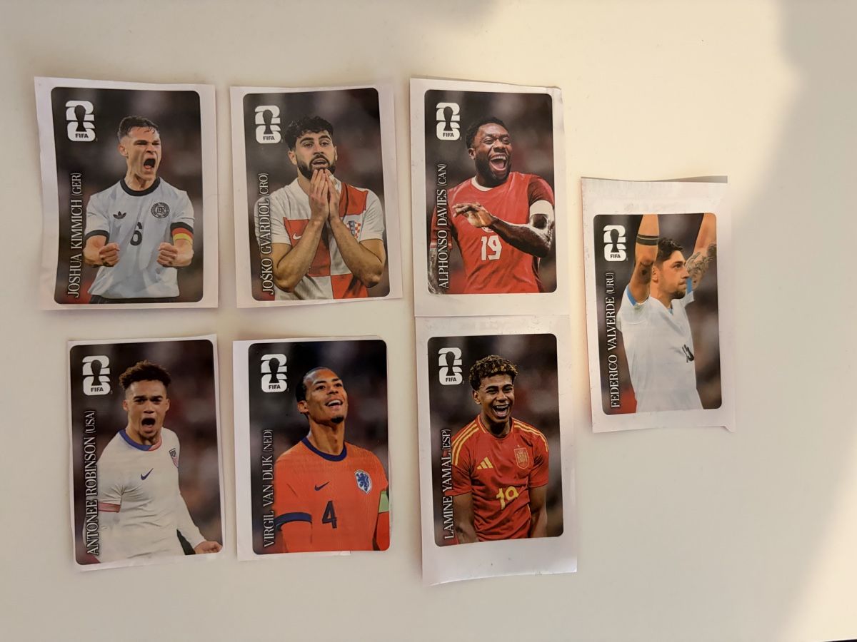 Coca-Cola Carte collezionabili: 7 Bilder Coca-Cola Panini WM 26 – Usato da Brugg AG venduto da starmaus