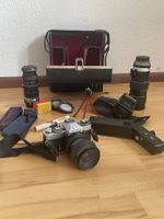 Minolta XD-7 Kamera mit div. Objektiven & Zubehör