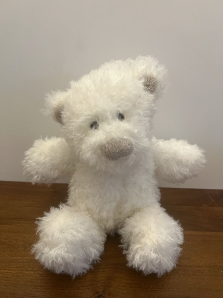 Giocattoli: Weisser Teddybär, flauschig und kuschelig – Usato da Altdorf UR venduto da JanAil