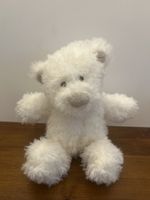 Weisser Teddybär, flauschig und kuschelig