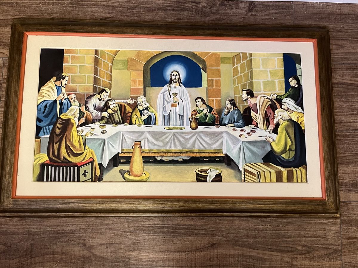 Dipinti: Vorletztes Abendmahl Jesu Christi – Usato da Eschenz venduto da glettise24