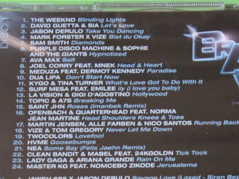 CD: BRAVO - THE HITS 2020 2CD originalverpackt vergriffen – Nuovo e nell'imballaggio originale da Tübach venduto da JamesStone 3