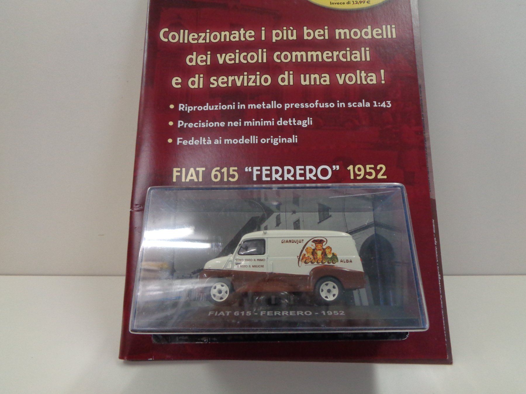 Fiat Modellini d'auto: FIAT 615 - FERRERO 1952 – Nuovo e nell'imballaggio originale da Bäretswil venduto da 7bello60 2