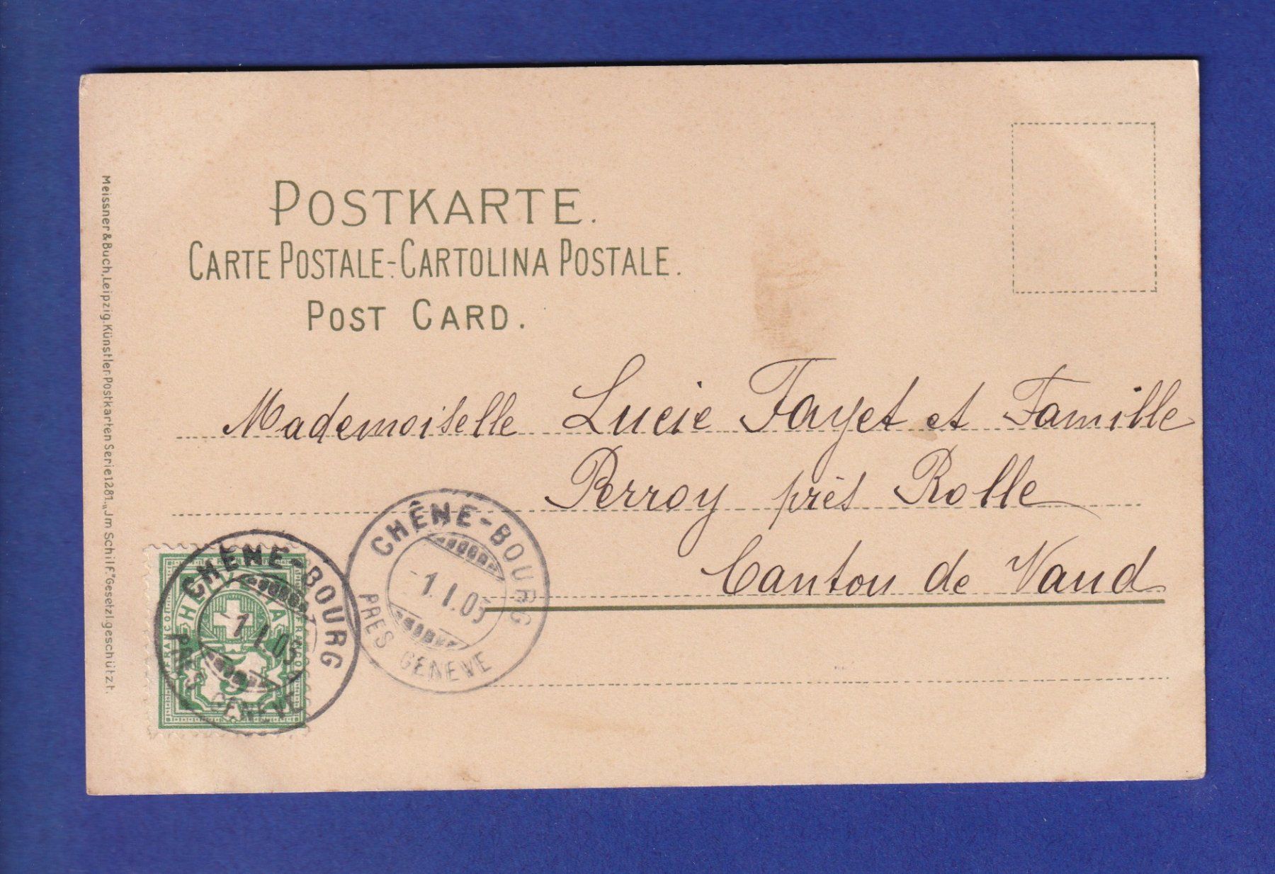 Cartoline postali: OISEAU - Cygnes – Usato da Pully venduto da nicecards-shop 1