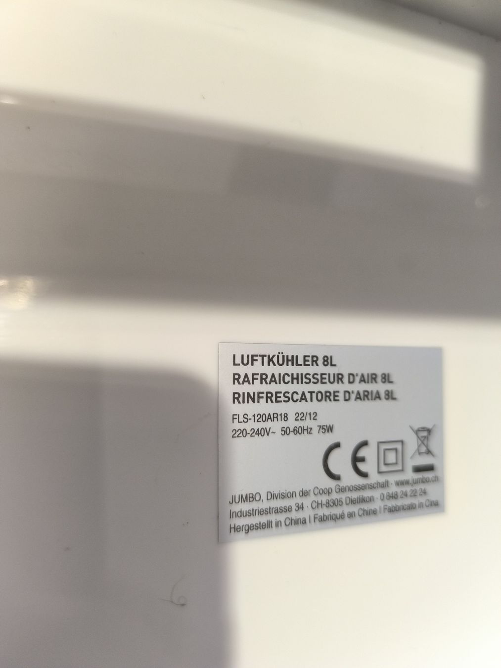 Climatiseurs: Luftkühler Ayce 8 L – D'occasion à Niederhasli par Bella053 4
