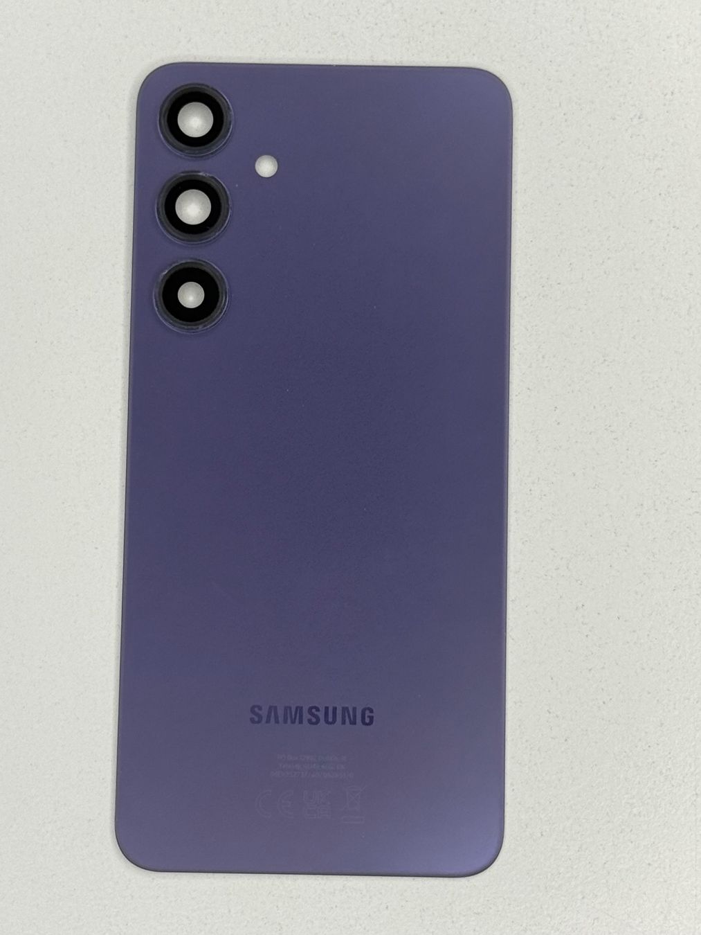 Samsung Handys / Smartphones: Vitre arrière Originale Samsung S24 Plus Violet Cobalt – Gebraucht aus Zug von ElPhone