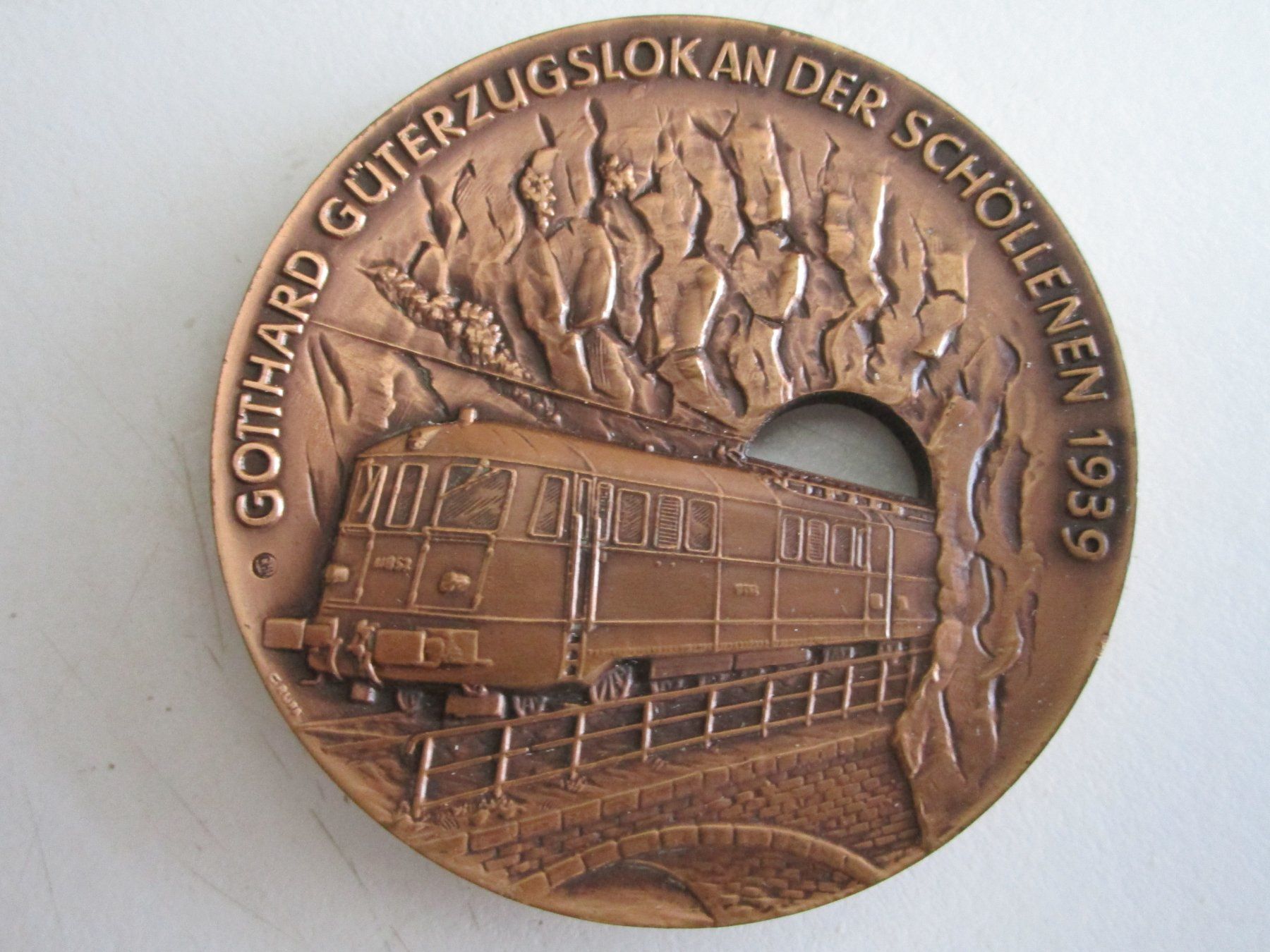 Medaglie: Bronzemedaille  Gotthard – Usato da Heimberg venduto da Lupo57