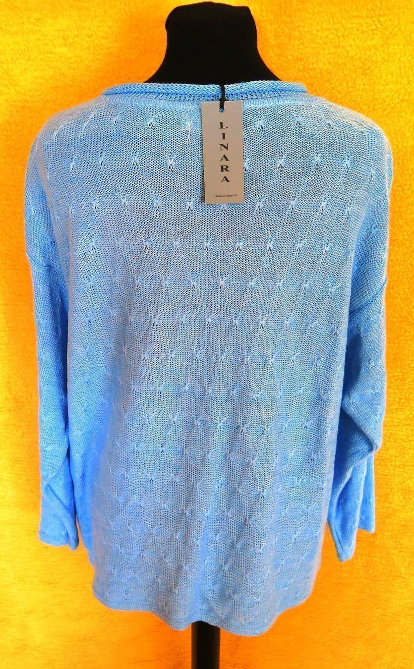 Maglioni & Felpe: Pullover im Himmelblau Leinen/Baumwolle – Nuovo (secondo la descrizione) da Bronschhofen venduto da top-wein01 2
