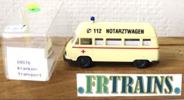 EUROMODELL 09016  HO 1:87 HANOMAG HENSCHEL AMBULANCE