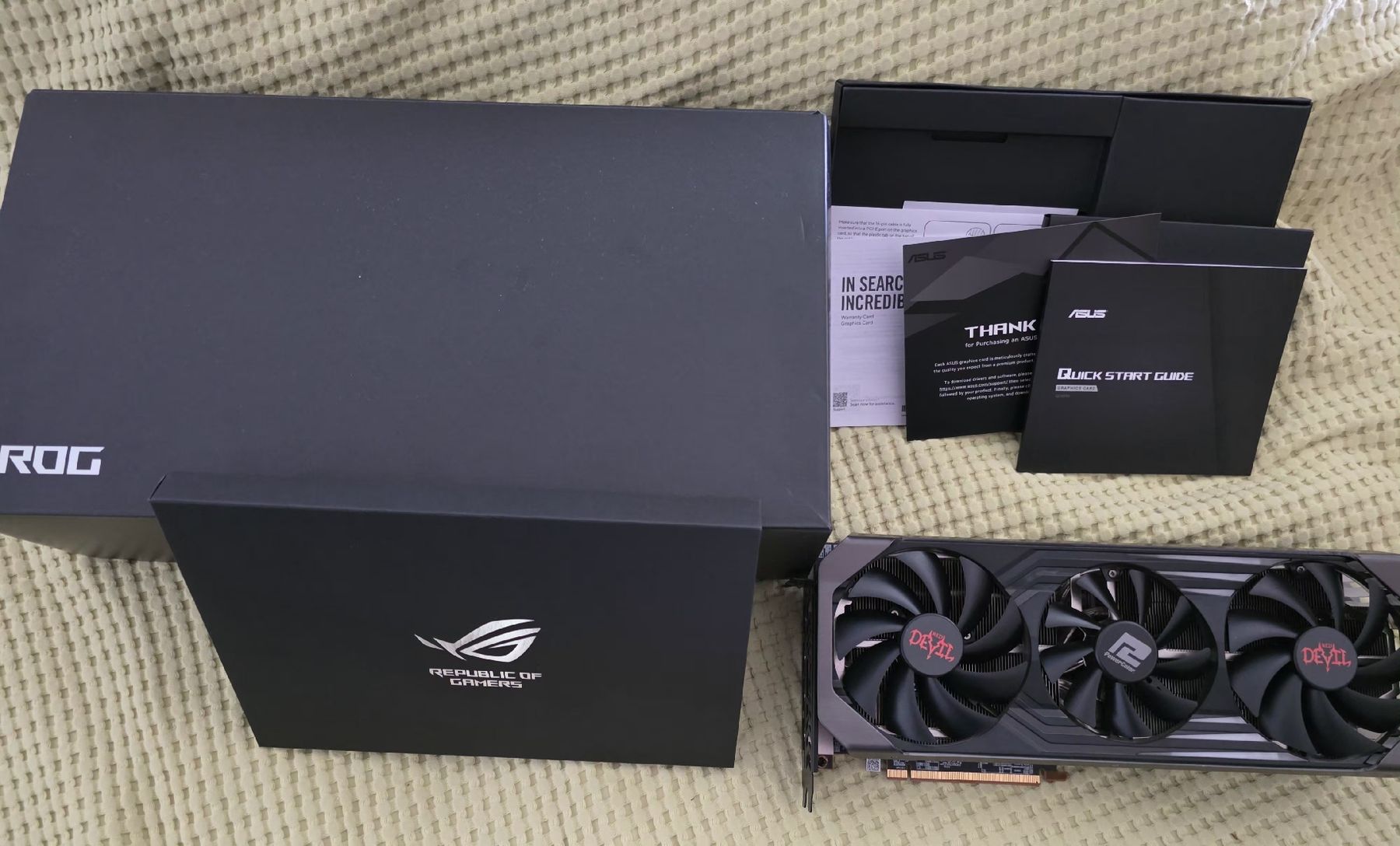 Amd Grafikkarten: AMD Radeon RX 6800 XT Red Devil  neuweritig – Gebraucht aus Basel von Cod1987