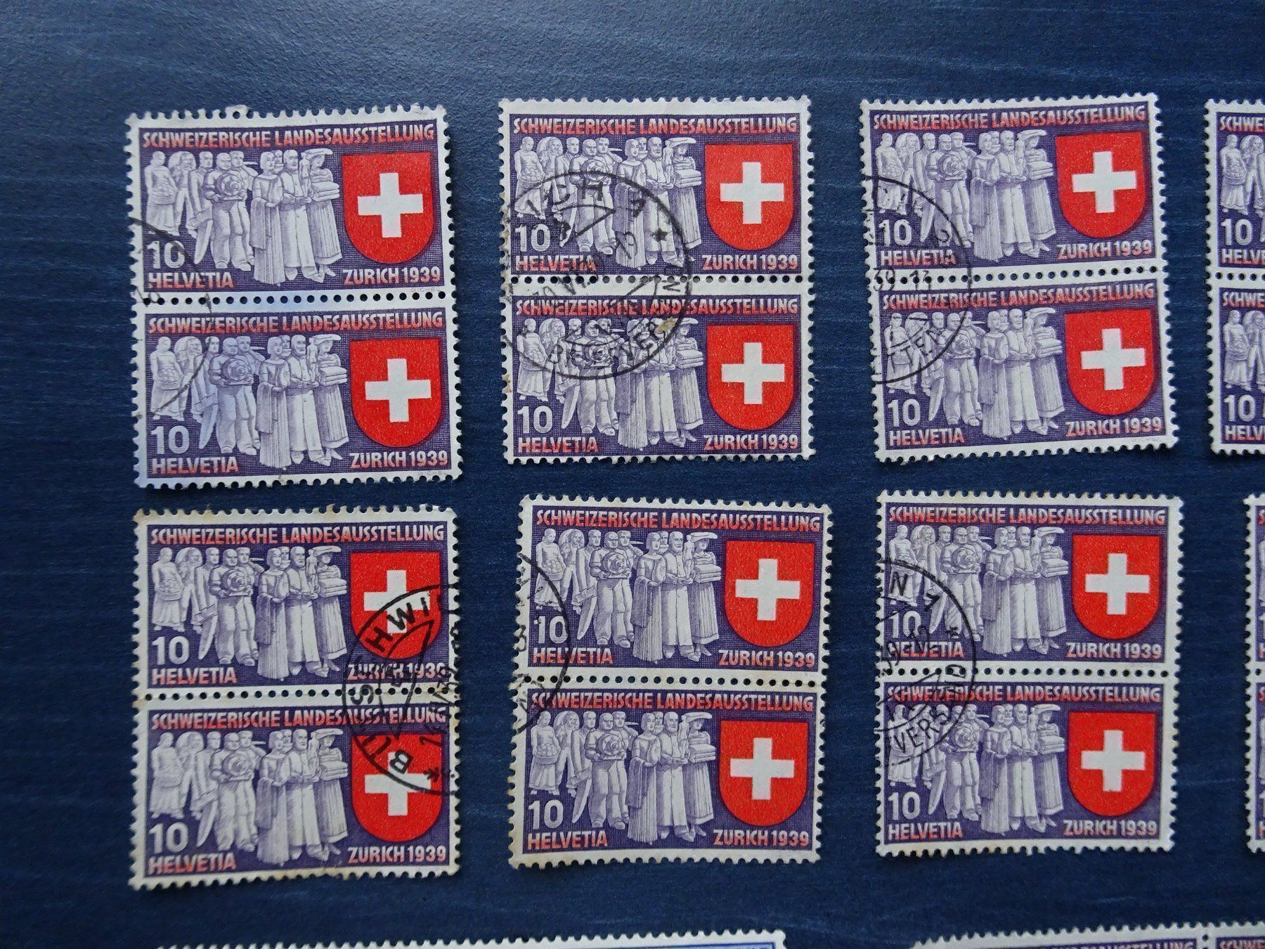 Alle Briefmarken: 1939 – Gebraucht aus Aadorf von Chnorli-Furz 1